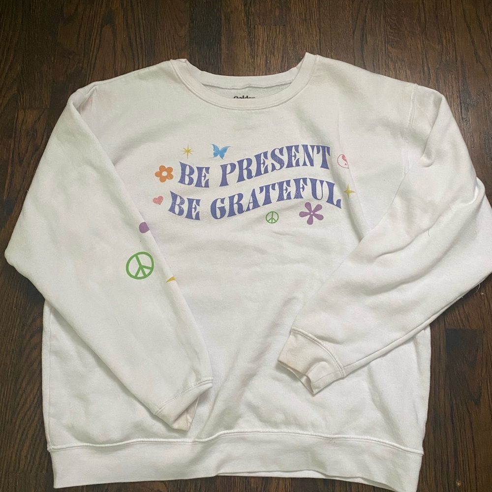 pacsun collection crewneck golden hour